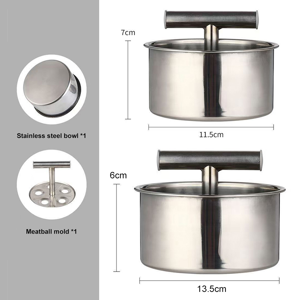Meat Patty Maker Press Manual - Outil pour faire des boulettes de
