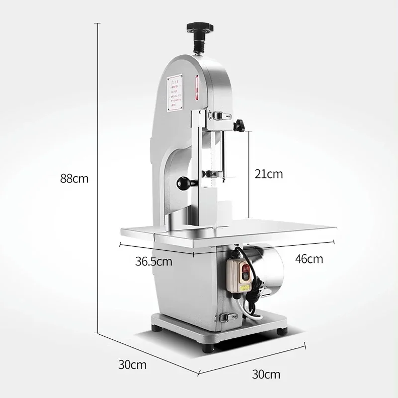 Meat Band Saw Cutting Machine - Scie à os commerciale, machine à