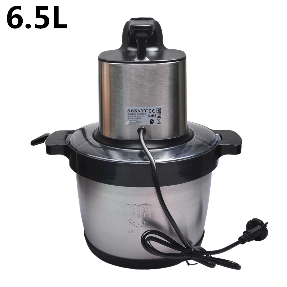 Industrial Meat Grinder 1500W - Hachoir à viande électrique domestique 6,5