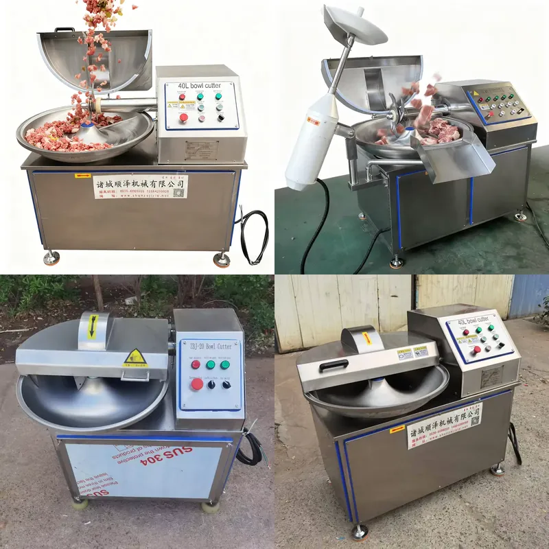 Commercial Bowl Chopper Meat - Hachoir à viande et légumes de
