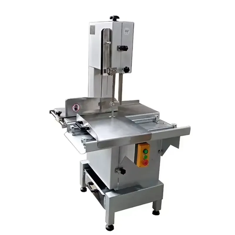Meat Band Saw Cutting Machine - Scie à os en aluminium semi-automatique