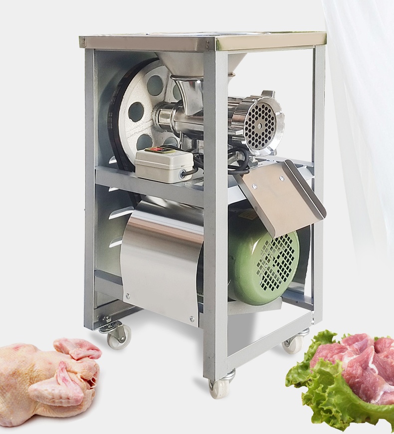 Bone Crusher Machine Commercial - Broyeur Commercial Électrique 2200W pour Poulet,