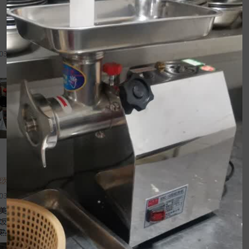 Electric Meat Mincer 850W - Hachoir à viande électrique de table,