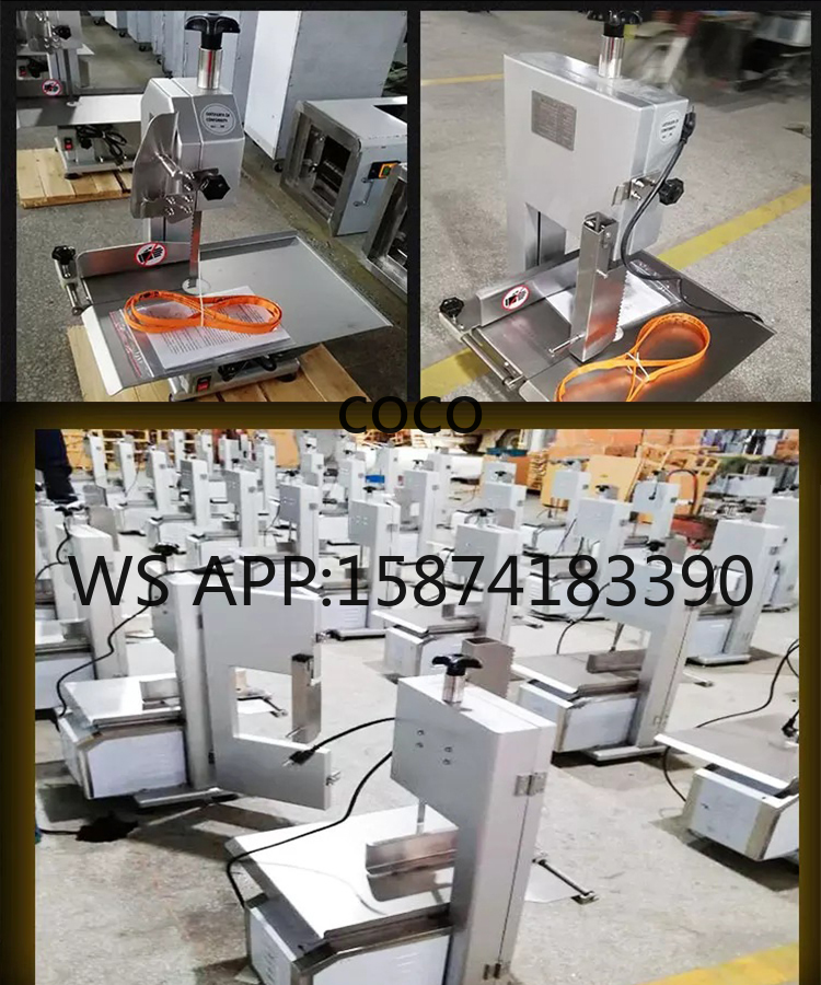 Meat Band Saw Cutting Machine - Scie à viande en acier inoxydable