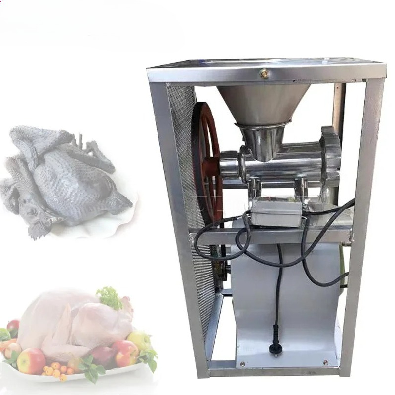 Bone Crusher Machine Commercial - Broyeur d'os professionnel 220V, hachoir à