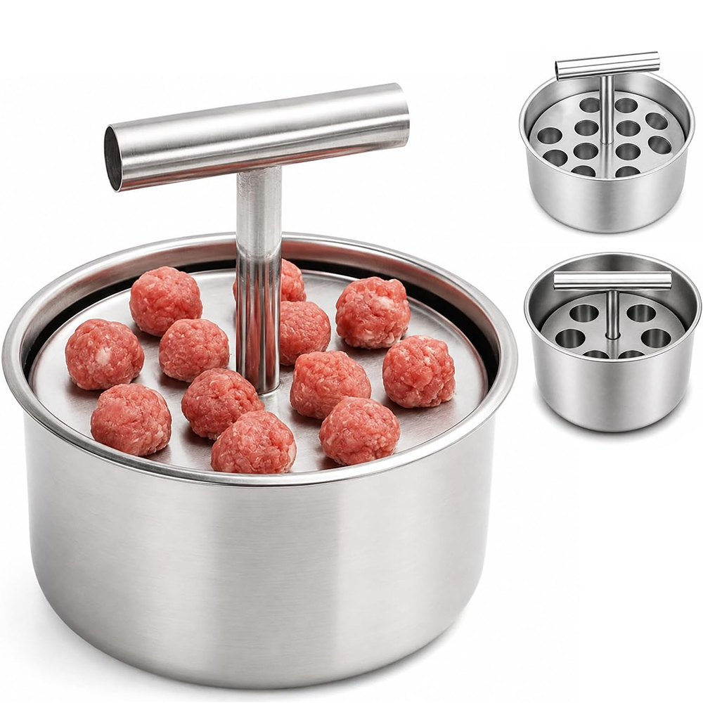 Meat Patty Maker Press Manual - E9 NOUVEAU modèle amélioré, presse à