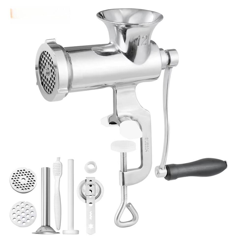 Hachoir à viande manuel # 5 #  - Meat Grinder Sausage Maker 32 avis et prix