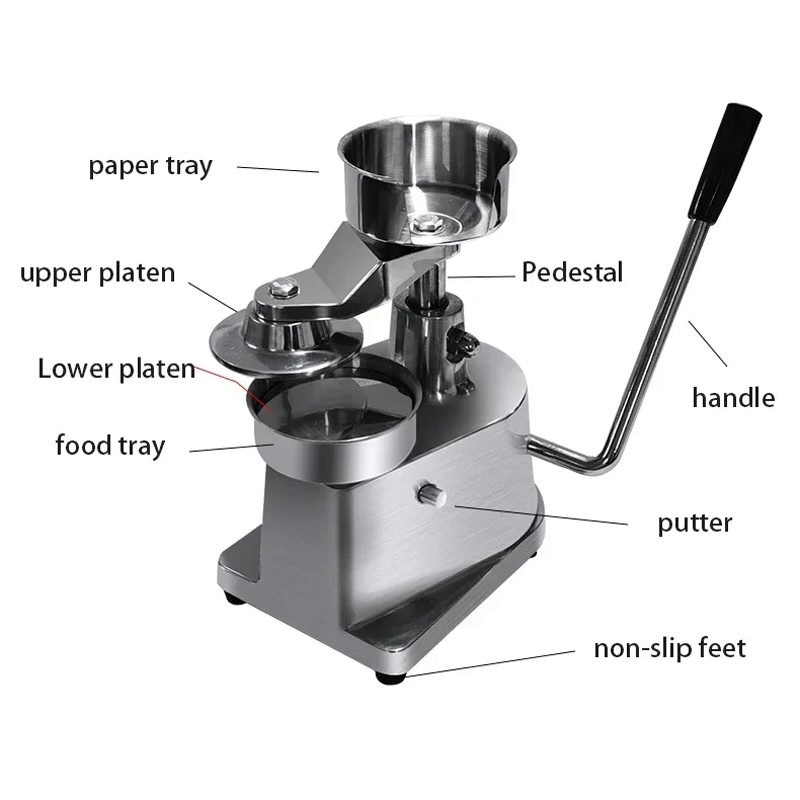 Presse à hamburgers manuelle c - Meat Patty Maker Press Manual avis et prix