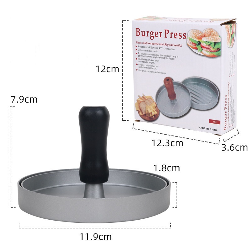 Presse à hamburger HTMCK en al - Meat Patty Maker Press Manual avis et prix