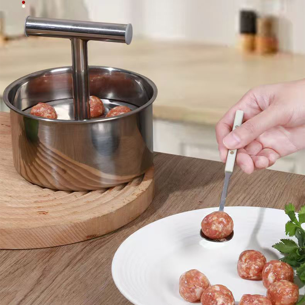 Outil pour faire des boulettes - Meat Patty Maker Press Manual avis et prix