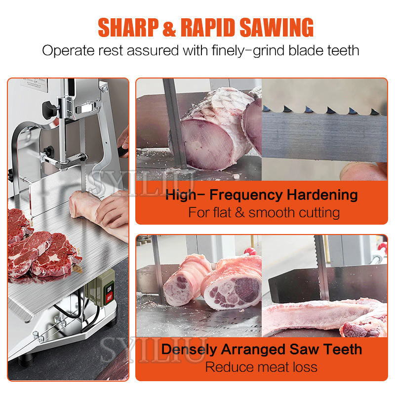 Scie à os industrielle, machin - Industrial Meat Grinder 1500W avis et prix