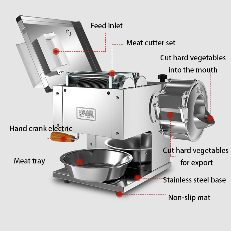 Trancheuse à viande électrique - Electric Meat Mincer 850W avis et prix
