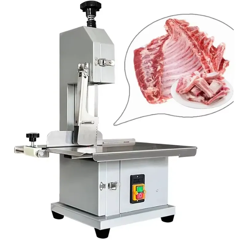 Scie à os en aluminium semi-au - Meat Band Saw Cutting Machine avis et prix