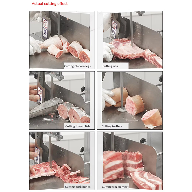 Scie à ruban à viande en acier - Meat Band Saw Cutting Machine avis et prix