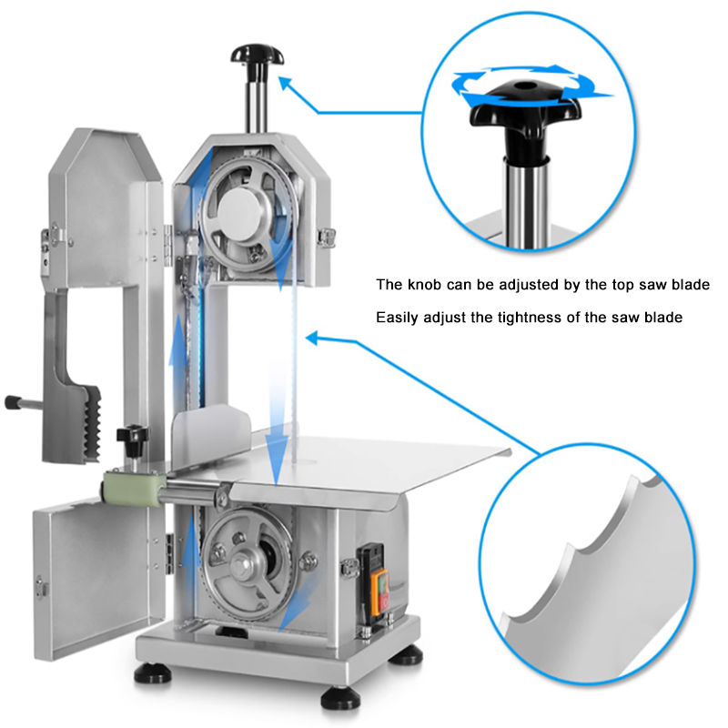 Scie à ruban électrique pour l - Meat Band Saw Cutting Machine avis et prix
