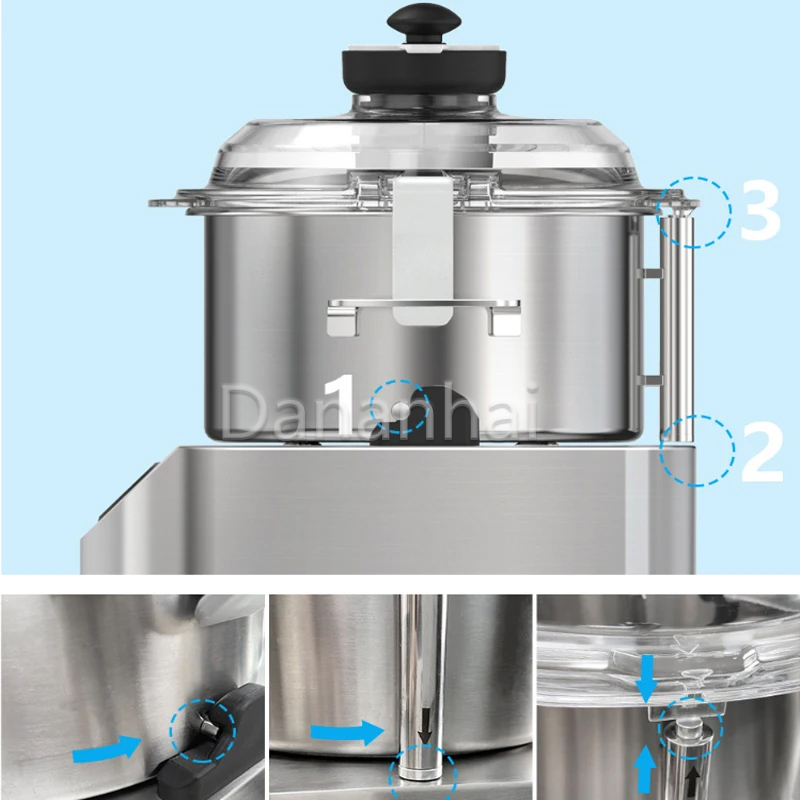 Hachoir Commercial Polyvalent  - Commercial Bowl Chopper Meat avis et prix
