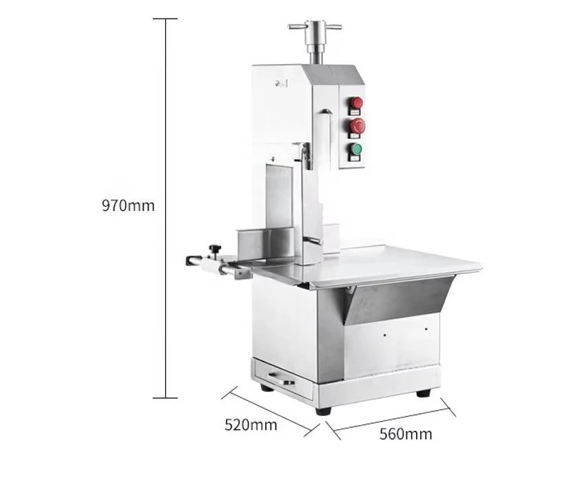 Scie à ruban électrique commer - Meat Band Saw Cutting Machine avis et prix