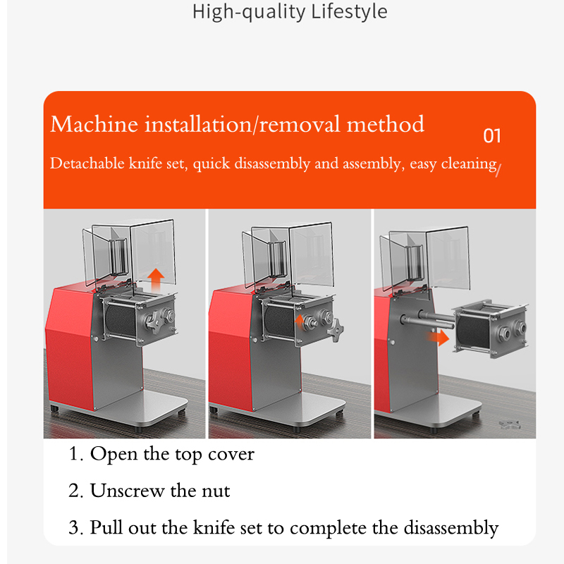 Trancheuse électrique commerci - Electric Meat Mincer 850W avis et prix