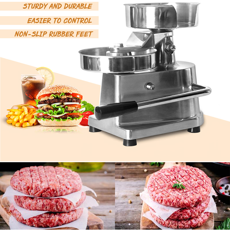 Presse à hamburgers manuelle,  - Meat Patty Maker Press Manual avis et prix