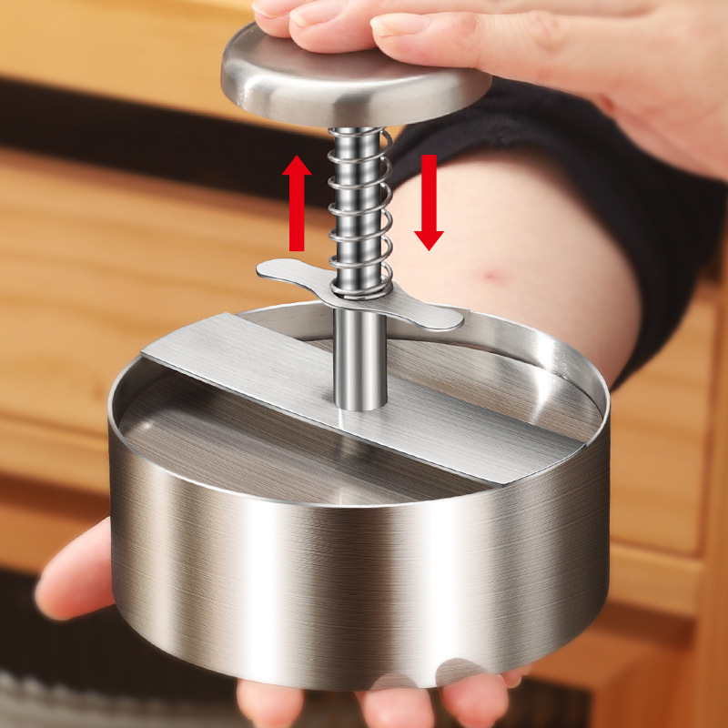 Presse à hamburgers en acier i - Meat Patty Maker Press Manual avis et prix