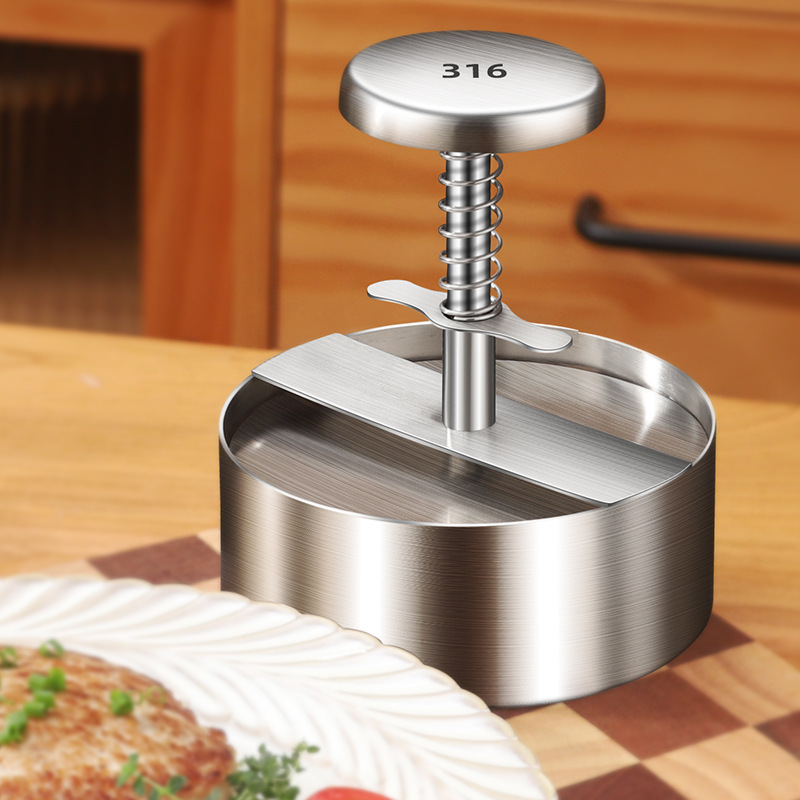 Presse à hamburgers en acier i - Meat Patty Maker Press Manual avis et prix