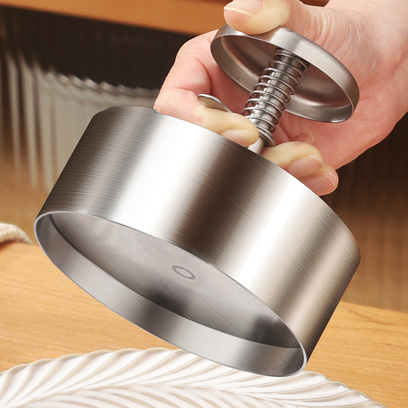 Presse à hamburgers en acier i - Meat Patty Maker Press Manual avis et prix